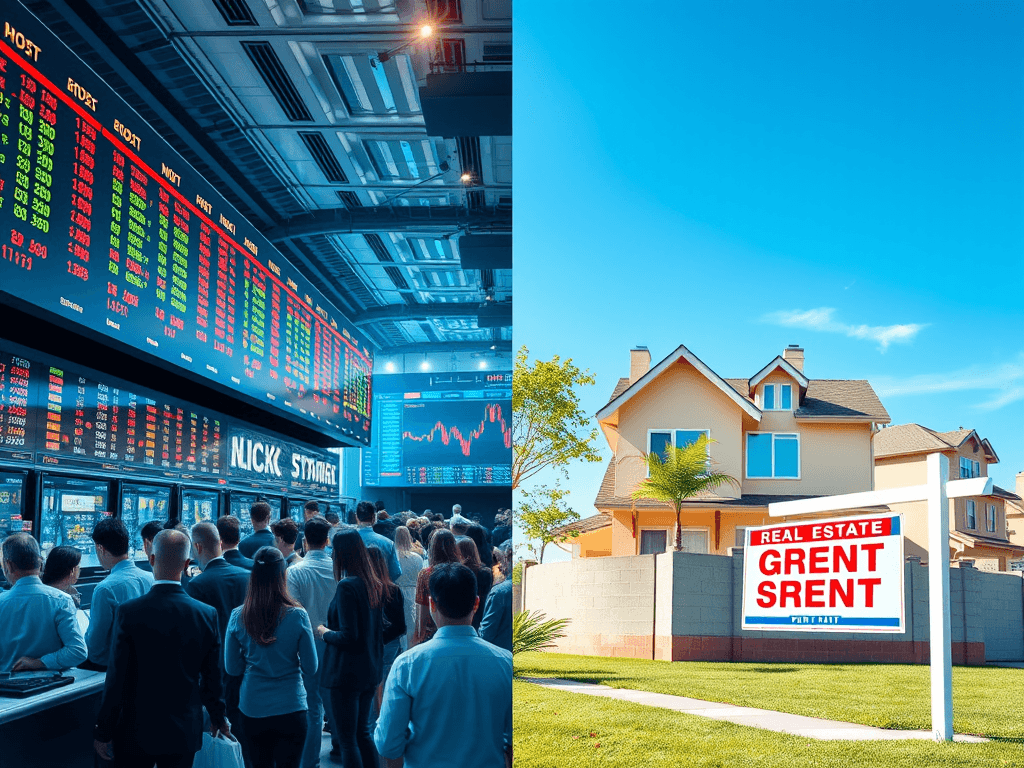 Stock Market vs Real Estate: 20 Key Differences for Smart Investors