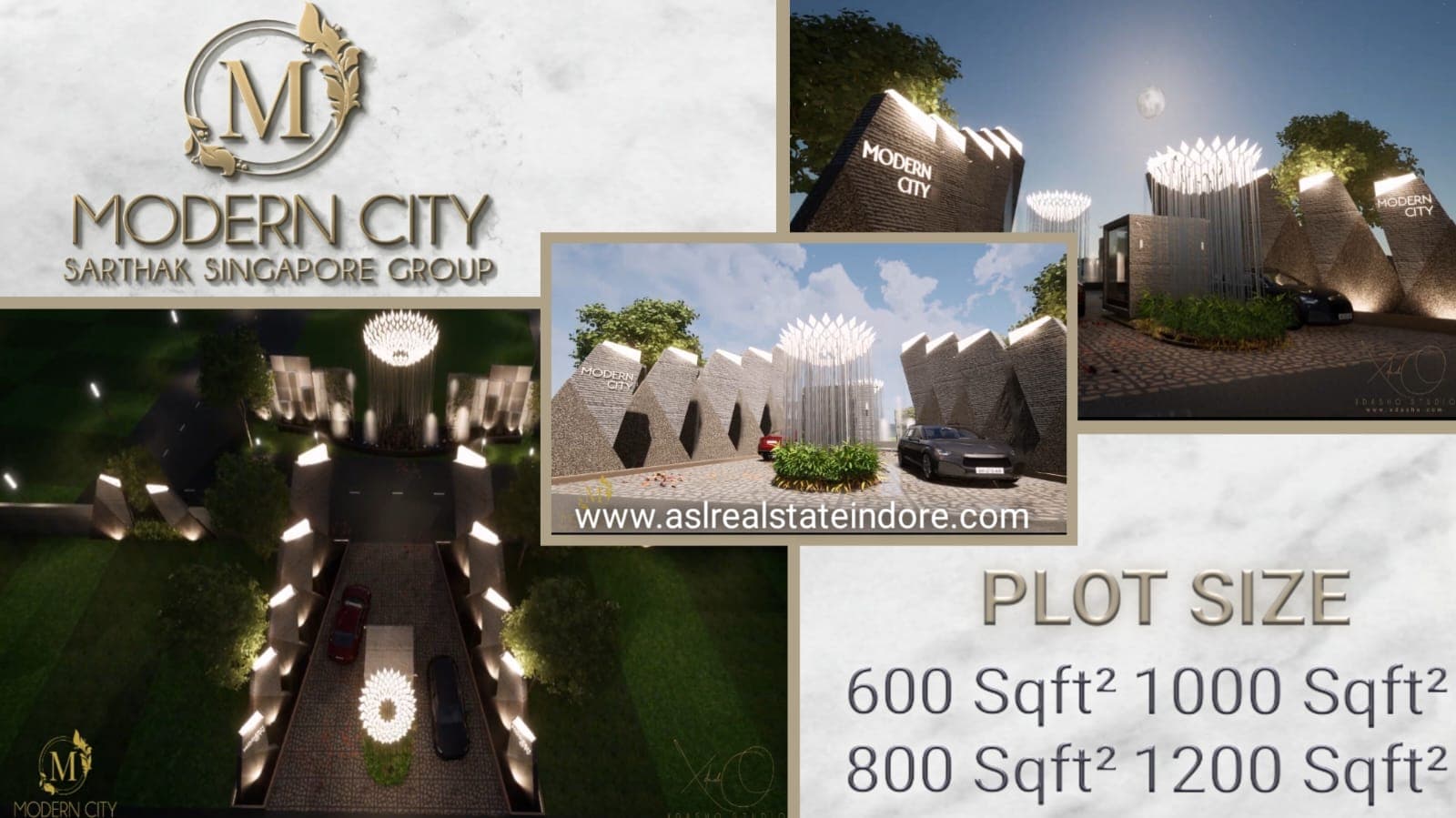 Plot for Sale in Singapore Modern City, Ujjain Road, Indore