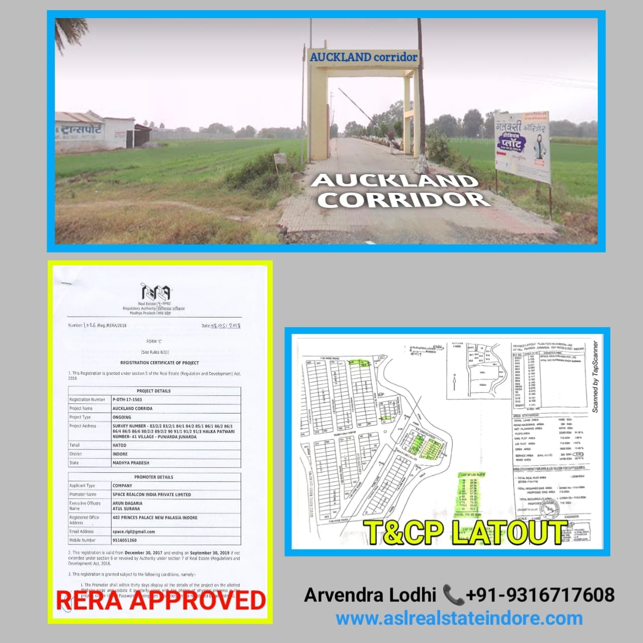 Plot for Sale in Auckland Corridor, Super Corridor, Indore