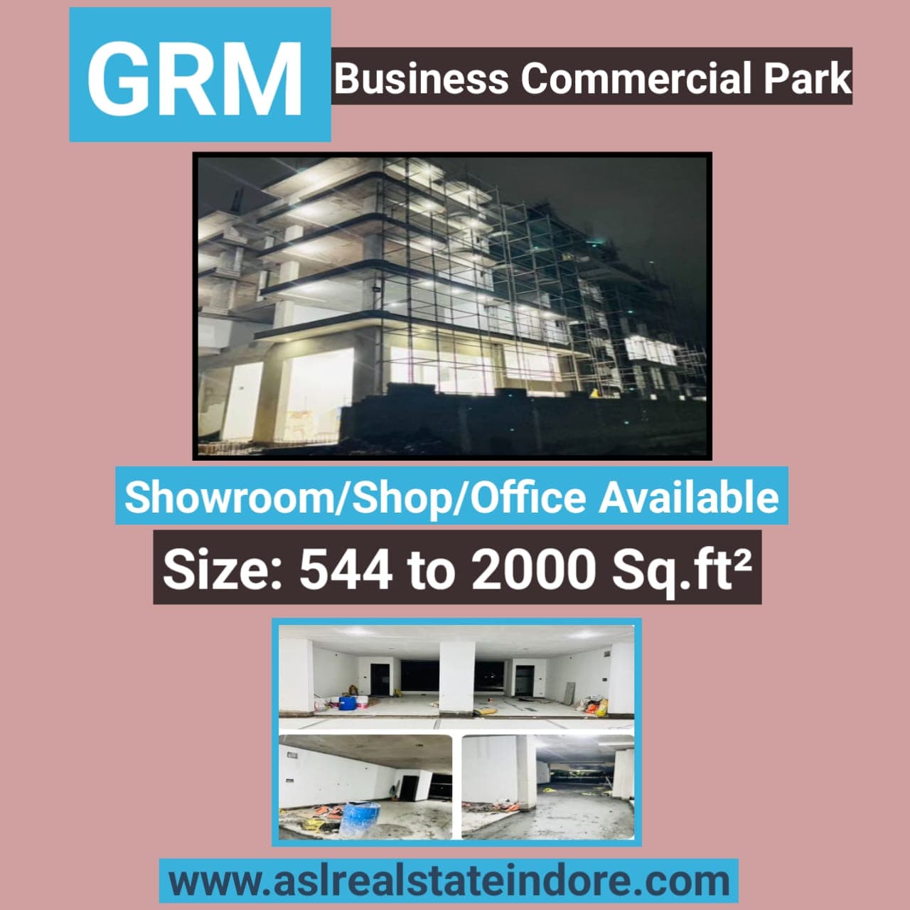 Shop for Sale in GRM Business Commercial Park, Super Corridor, Indore